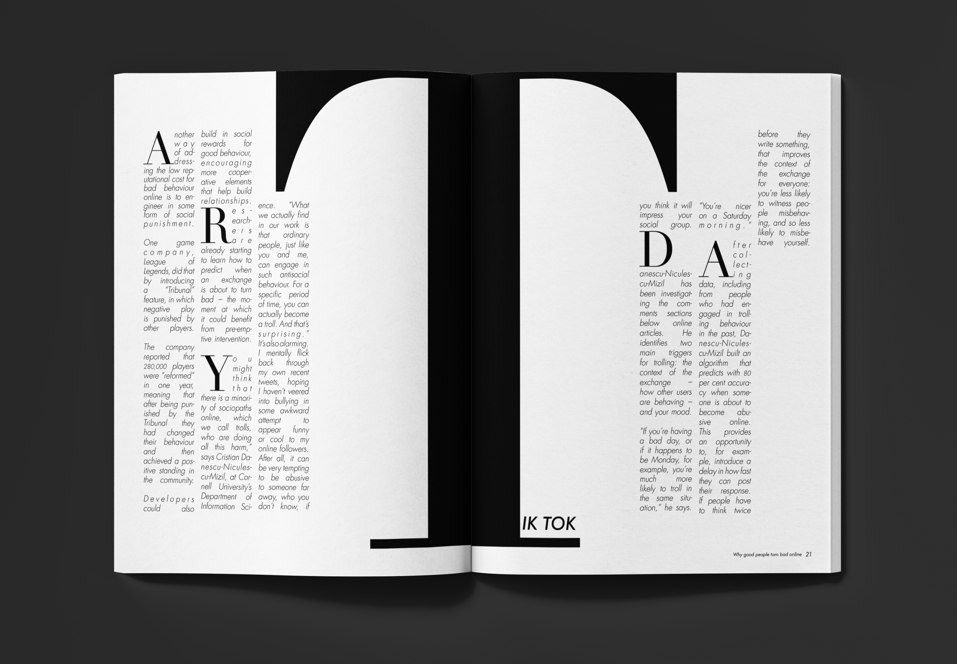 Wired - Magazine Editorial Design 